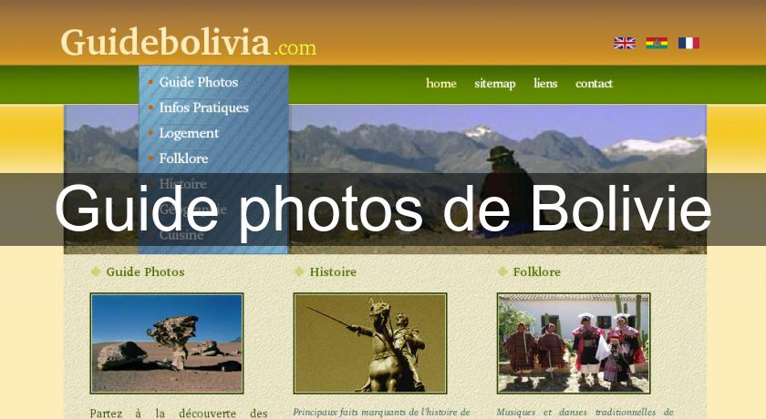 Guide photos de Bolivie Guide photos de Bolivie
