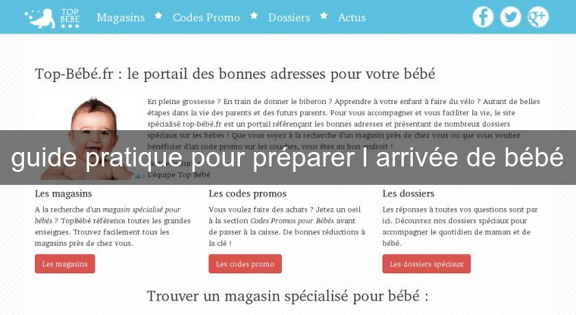 guide pratique pour préparer l'arrivée de bébé