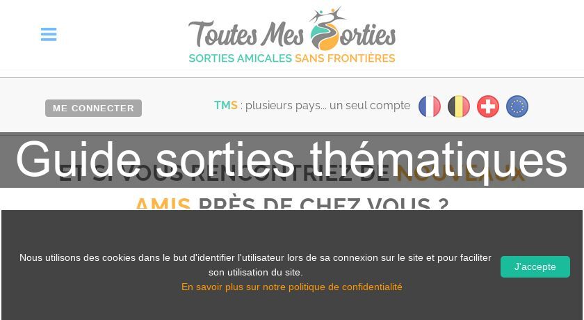 Guide sorties thématiques Guide sorties thématiques