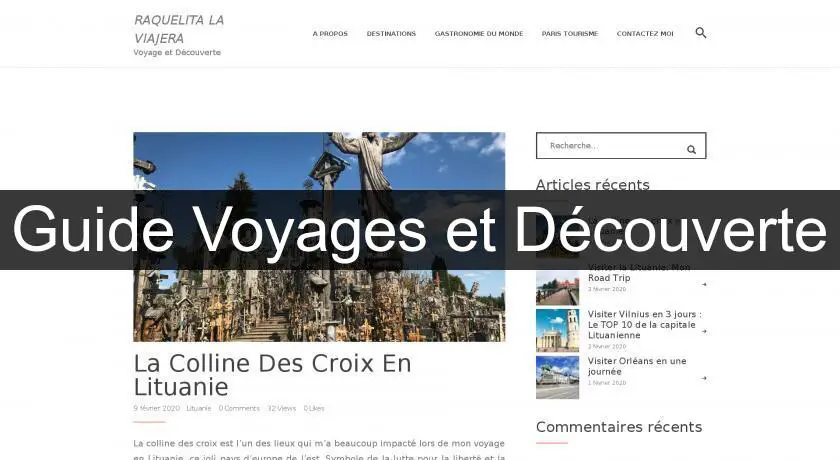 Guide Voyages et Découverte