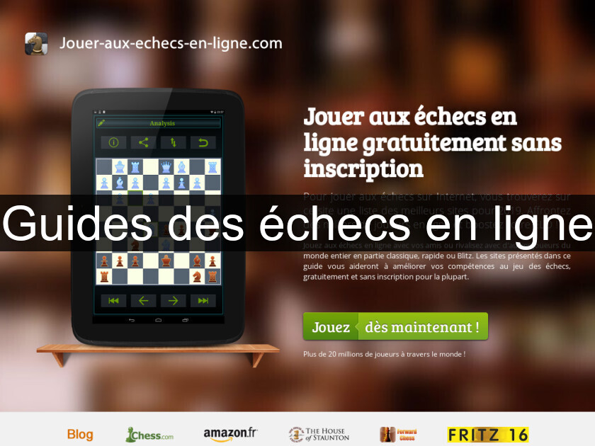 Guides des échecs en ligne Guides des échecs en ligne