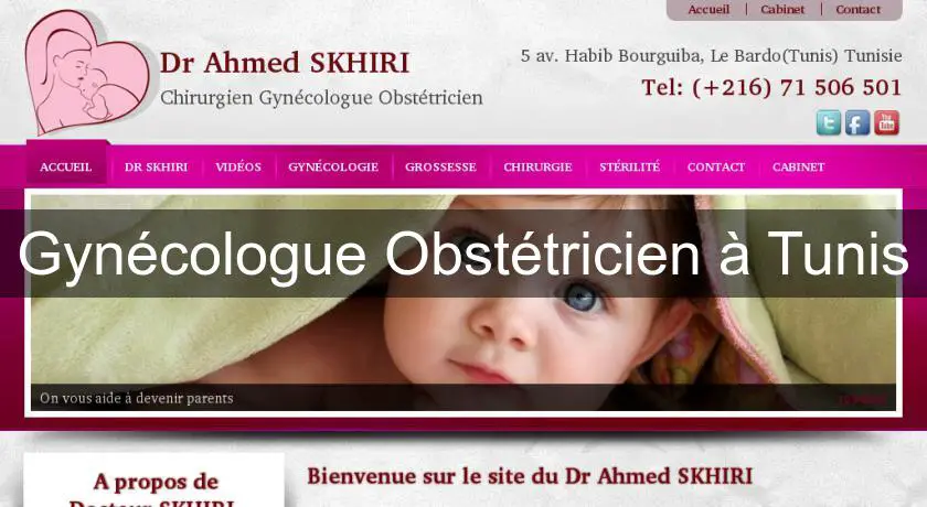 Gynécologue Obstétricien à Tunis