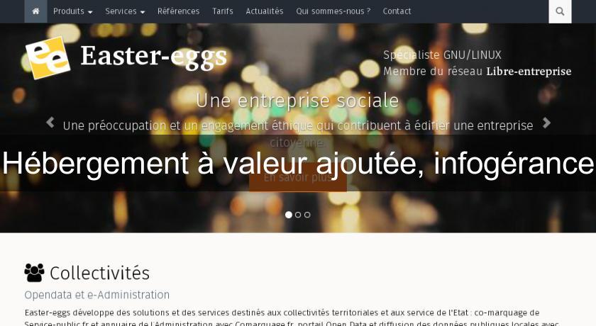 Hébergement à valeur ajoutée, infogérance Hébergement à valeur ajoutée, infogérance