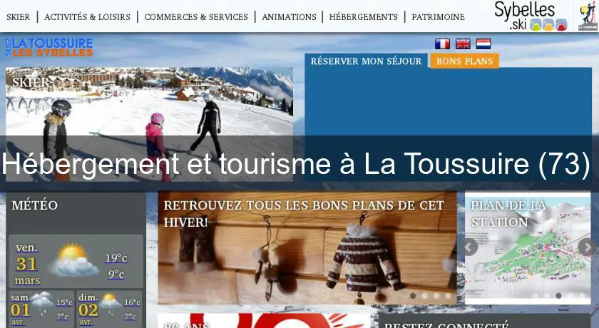 Hébergement et tourisme à La Toussuire (73) 