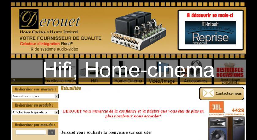 Hifi, Home-cinema Hifi, Home-cinema