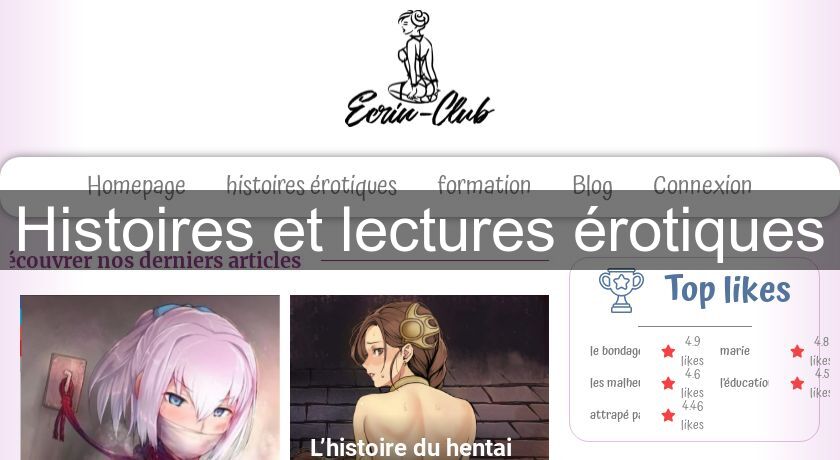 Histoires et lectures érotiques