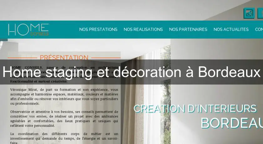 Home staging et décoration à Bordeaux