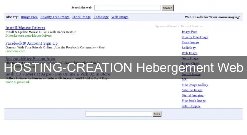 HOSTING-CREATION Hebergement Web HOSTING-CREATION Hebergement Web