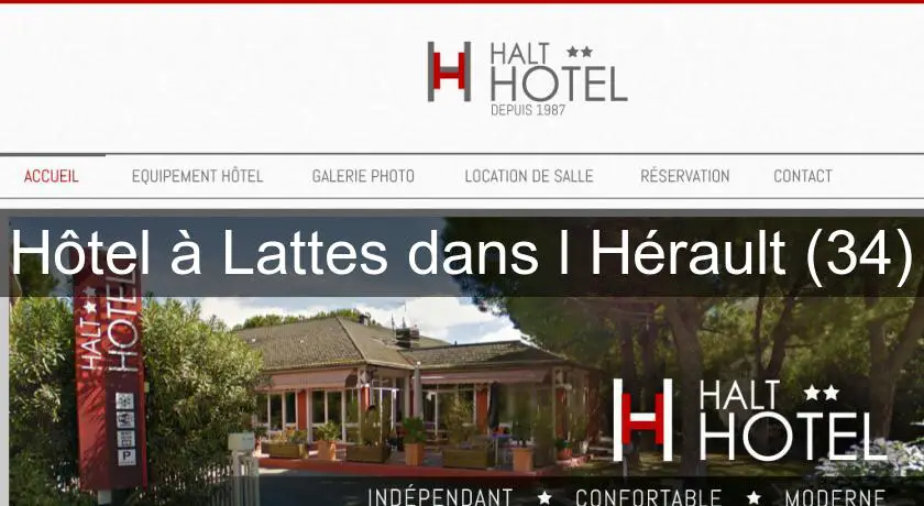 Hôtel à Lattes dans l'Hérault (34)