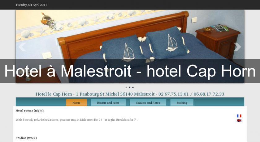 Hotel à Malestroit - hotel Cap Horn Hotel à Malestroit - hotel Cap Horn