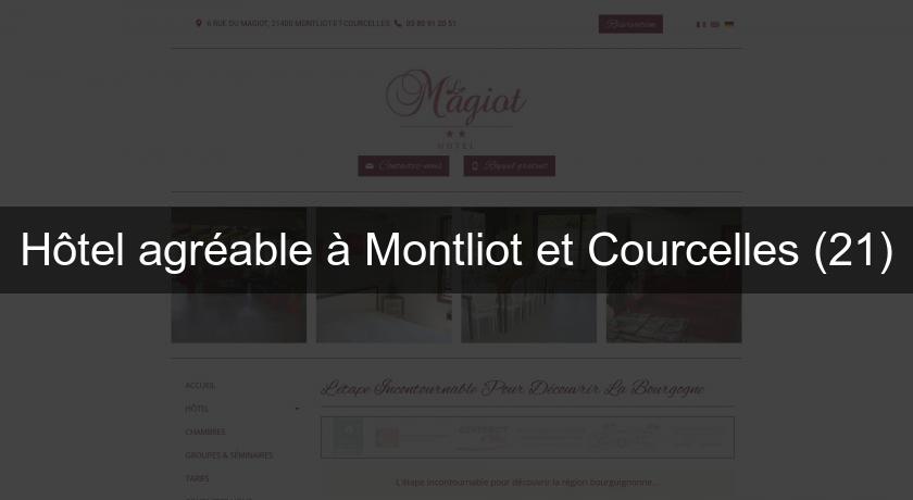 Hôtel agréable à Montliot et Courcelles (21)