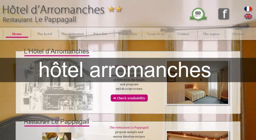 hôtel arromanches 