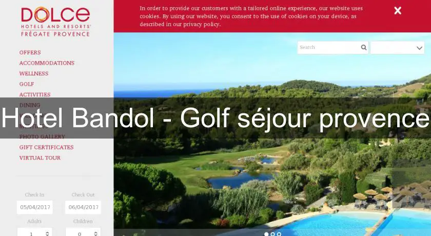 Hotel Bandol - Golf séjour provence