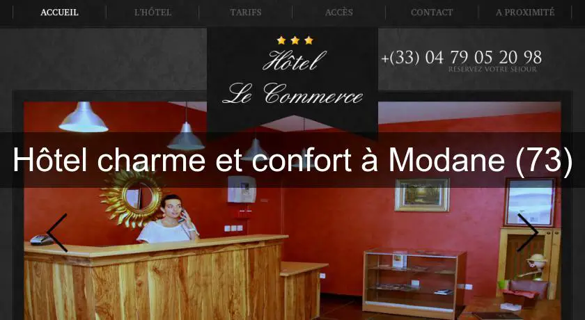 Hôtel charme et confort à Modane (73)