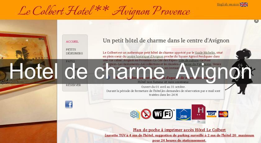 Hotel de charme Avignon Hotel de charme Avignon