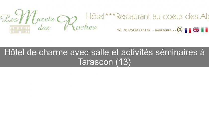 Hôtel de charme avec salle et activités séminaires à Tarascon (13) Hôtel de charme avec salle et activités séminaires à Tarascon (13)