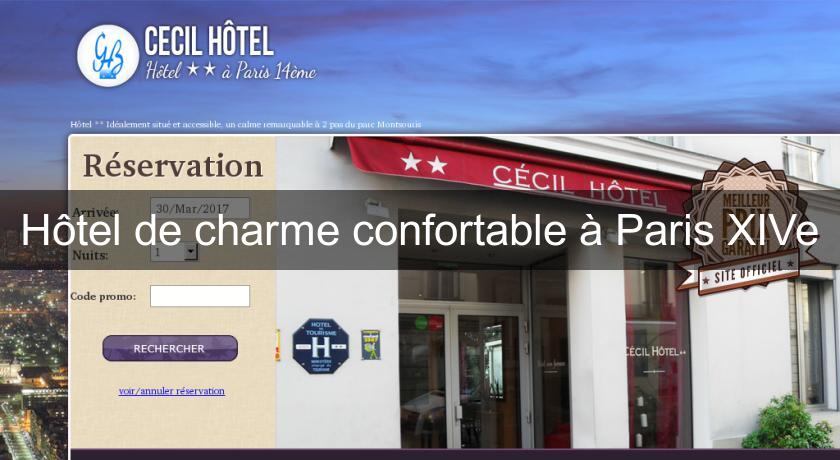 Hôtel de charme confortable à Paris XIVe Hôtel de charme confortable à Paris XIVe