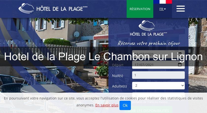 Hotel de la Plage Le Chambon sur Lignon Hotel de la Plage Le Chambon sur Lignon