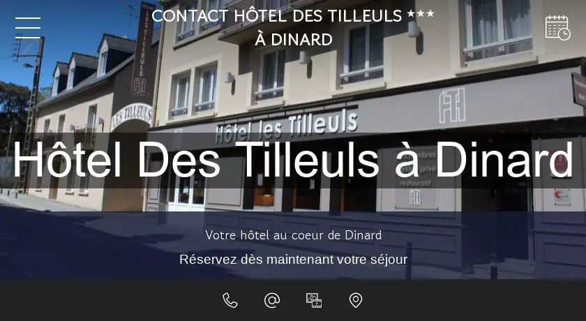 Hôtel Des Tilleuls à Dinard