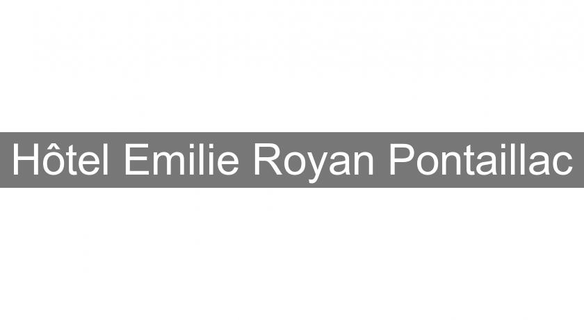Hôtel Emilie Royan Pontaillac Hôtel Emilie Royan Pontaillac