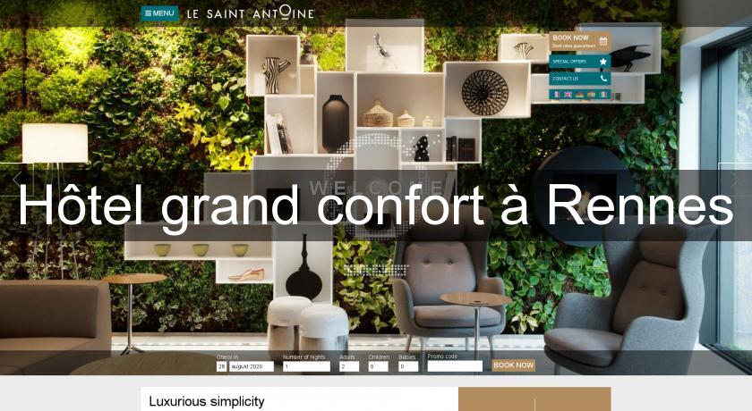 Hôtel grand confort à Rennes Hôtel grand confort à Rennes