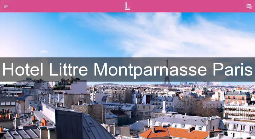Hotel Littre Montparnasse Paris