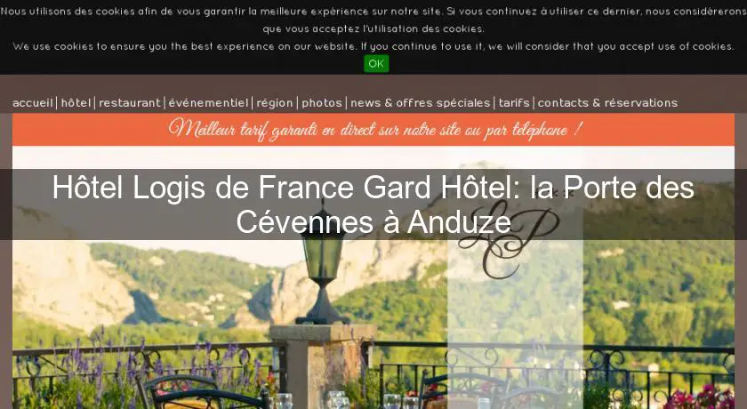Hôtel Logis de France Gard Hôtel: la Porte des Cévennes à Anduze