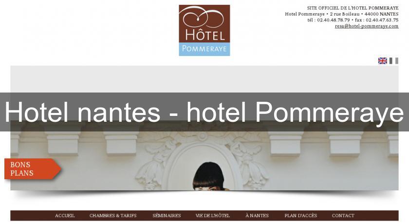 Hotel nantes - hotel Pommeraye