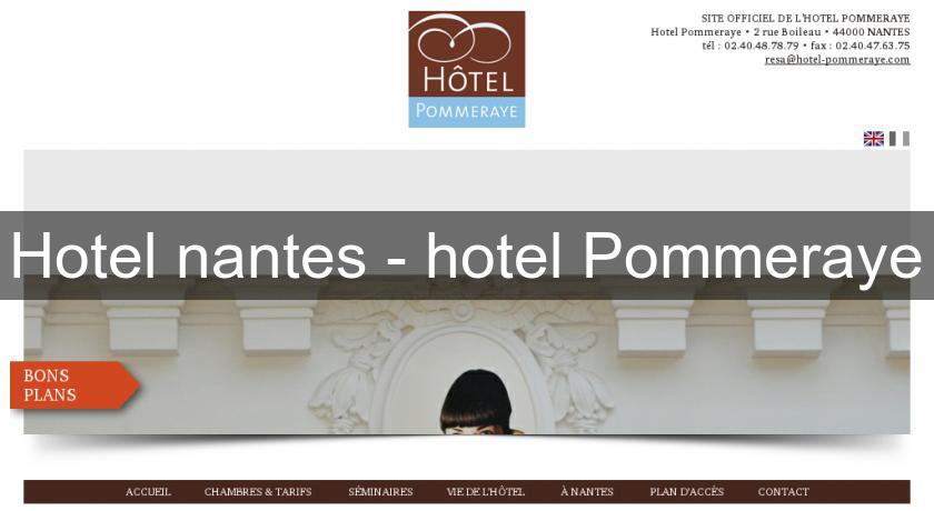 Hotel nantes - hotel Pommeraye Hotel nantes - hotel Pommeraye