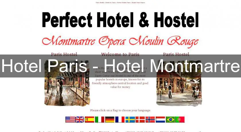 Hotel Paris - Hotel Montmartre