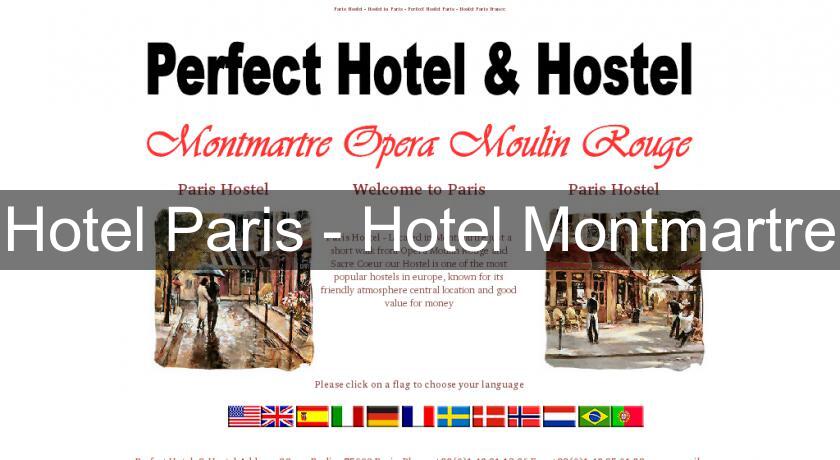 Hotel Paris - Hotel Montmartre Hotel Paris - Hotel Montmartre