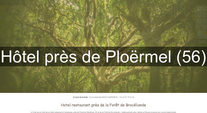 Hôtel près de Ploërmel (56) Hôtel près de Ploërmel (56)