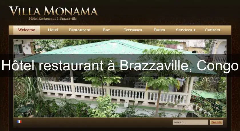 Hôtel restaurant à Brazzaville, Congo