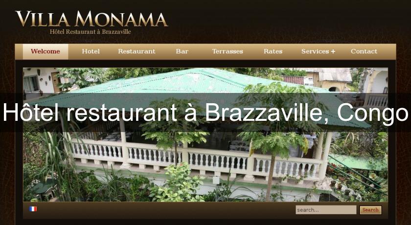 Hôtel restaurant à Brazzaville, Congo Hôtel restaurant à Brazzaville, Congo