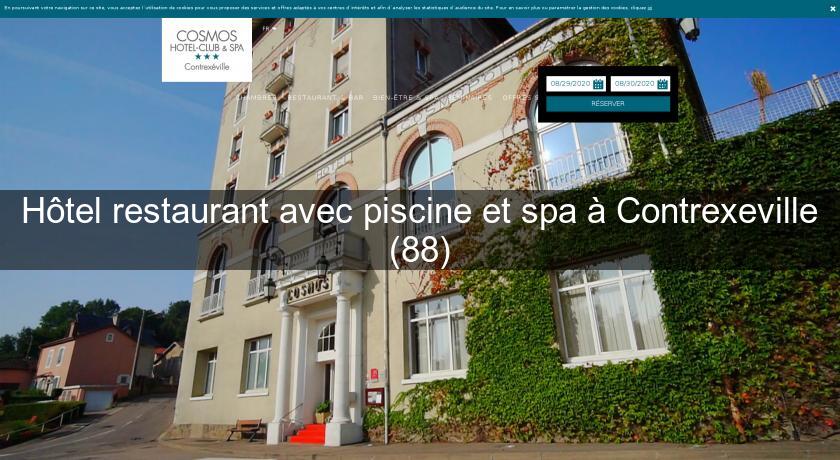 Hôtel restaurant avec piscine et spa à Contrexeville (88) Hôtel restaurant avec piscine et spa à Contrexeville (88)