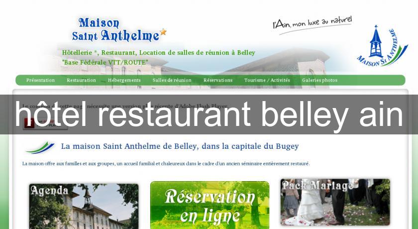 hôtel restaurant belley ain hôtel restaurant belley ain