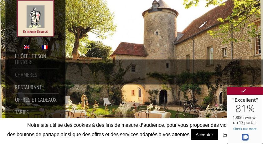 Hôtel Restaurant de charme à Meung sur Loire (45) Hôtel Restaurant de charme à Meung sur Loire (45)