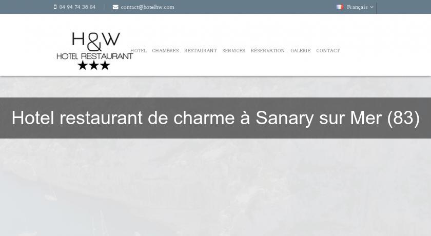 Hotel restaurant de charme à Sanary sur Mer (83)