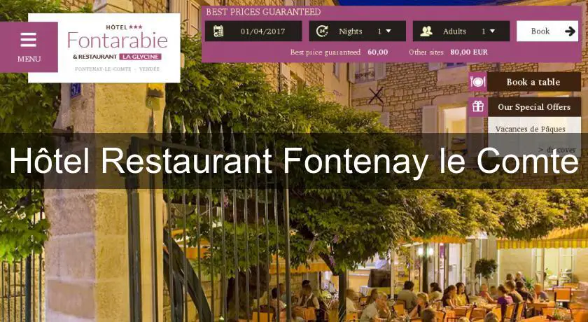Hôtel Restaurant Fontenay le Comte