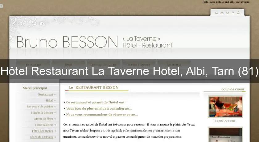 Hôtel Restaurant La Taverne Hotel, Albi, Tarn (81)