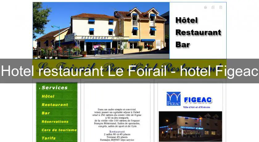 Hotel restaurant Le Foirail - hotel Figeac