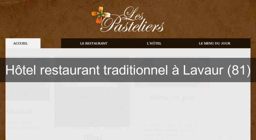 Hôtel restaurant traditionnel à Lavaur (81)