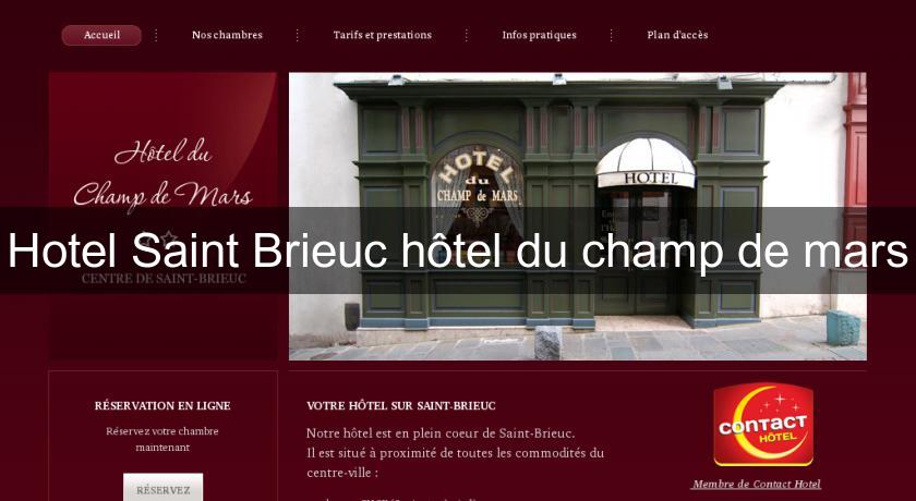 Hotel Saint Brieuc hôtel du champ de mars Hotel Saint Brieuc hôtel du champ de mars