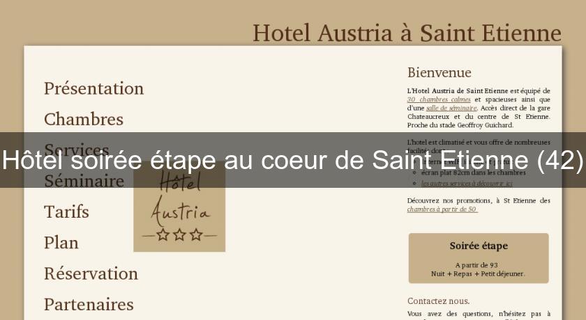 Hôtel soirée étape au coeur de Saint Etienne (42) Hôtel soirée étape au coeur de Saint Etienne (42)