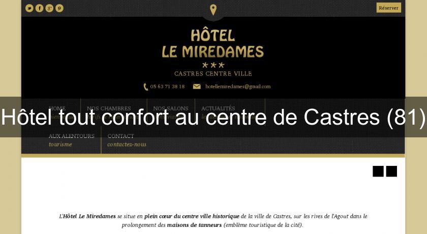 Hôtel tout confort au centre de Castres (81)