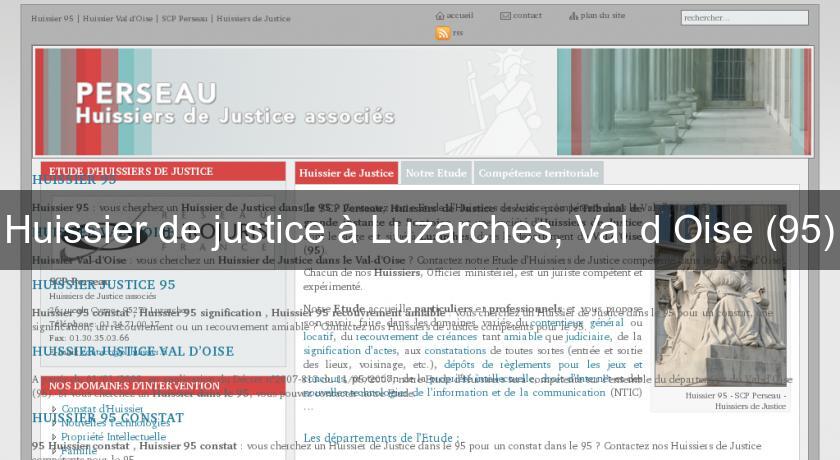 Huissier de justice à Luzarches, Val d'Oise (95) Juridique