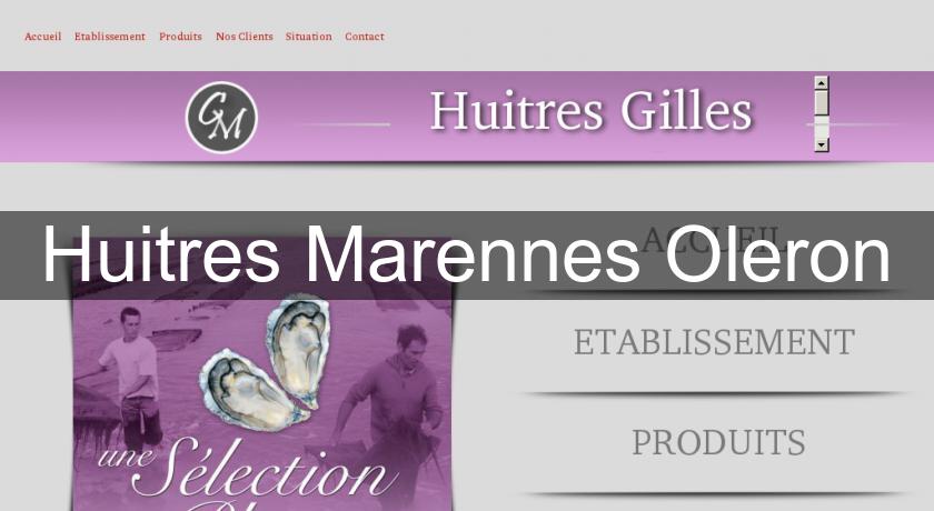 Huitres Marennes Oleron Huitres Marennes Oleron