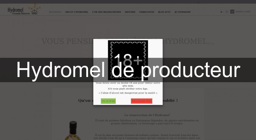 Hydromel de producteur Hydromel de producteur