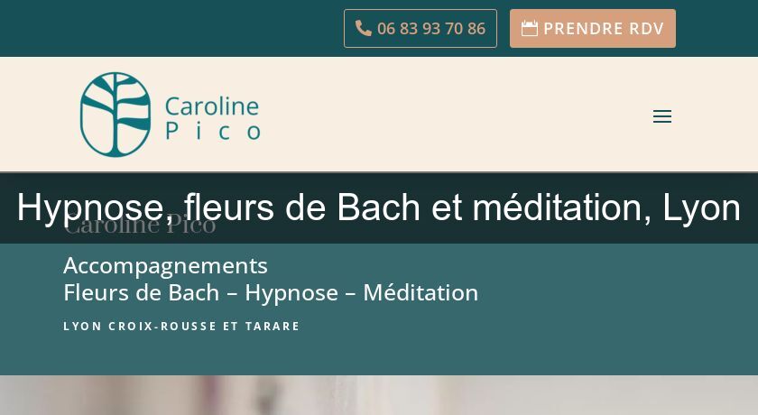 Hypnose, fleurs de Bach et méditation, Lyon