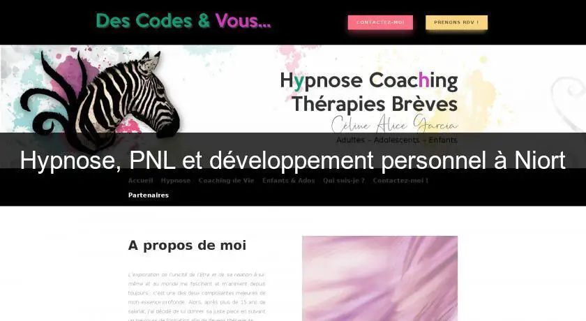 Hypnose, PNL et développement personnel à Niort